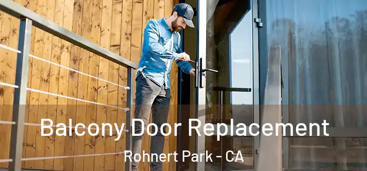  Balcony Door Replacement Rohnert Park - CA
