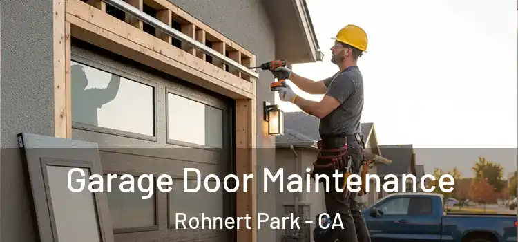 Garage Door Maintenance Rohnert Park - CA