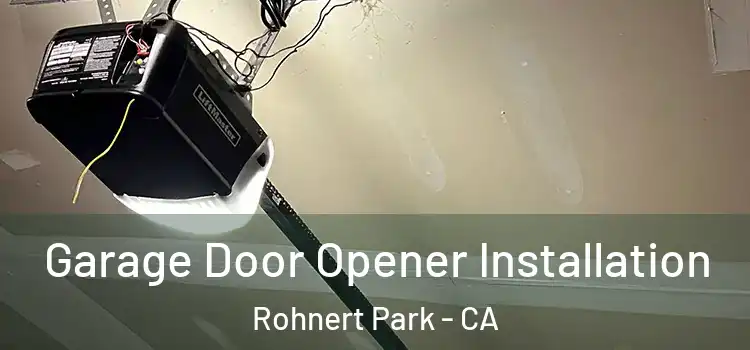  Garage Door Opener Installation Rohnert Park - CA