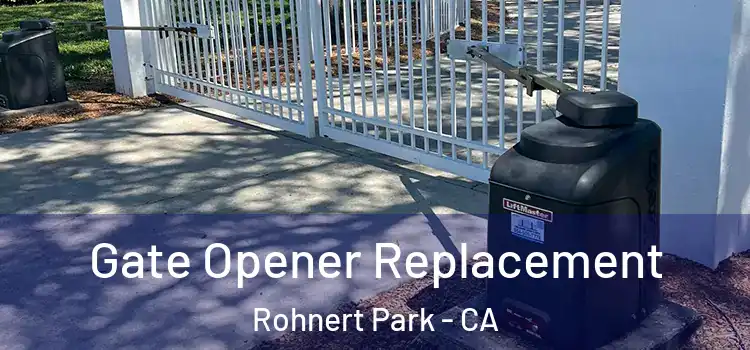 Gate Opener Replacement Rohnert Park - CA