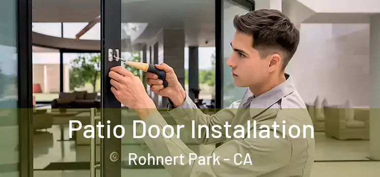 Patio Door Installation Rohnert Park - CA