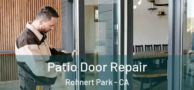 Patio Door Repair Rohnert Park - CA