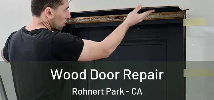 Wood Door Repair Rohnert Park - CA